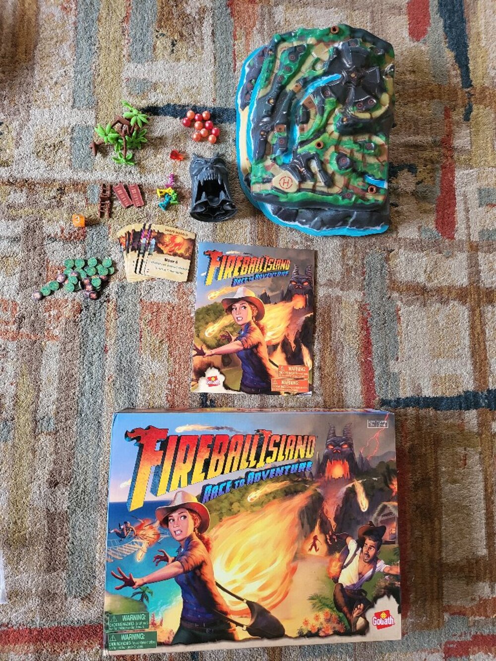 Fireball Island Race To Adventure Board Game by Goliath Games 2021